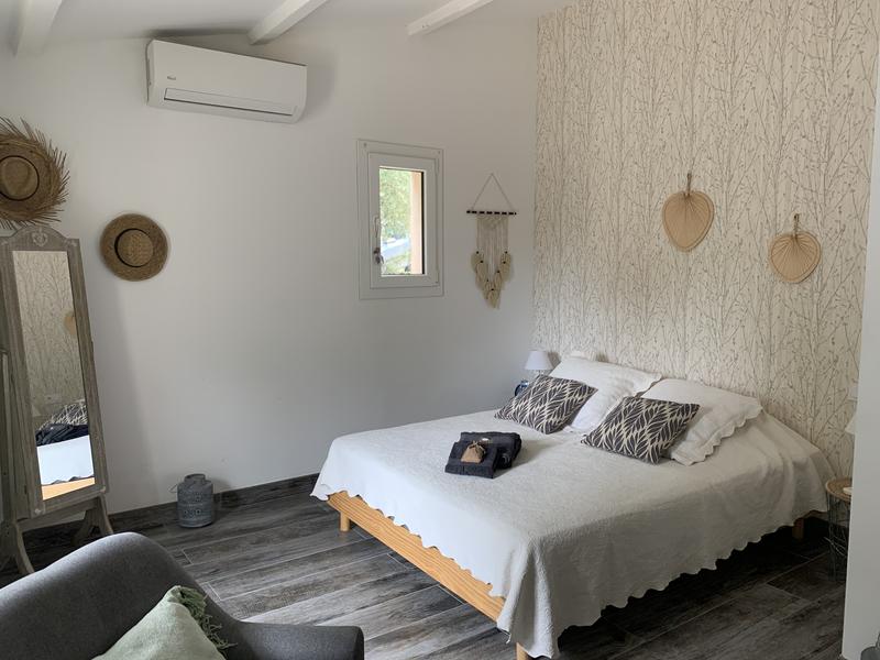Chambre Luberon de la Villa Les Beaumes à Puget sur Durance