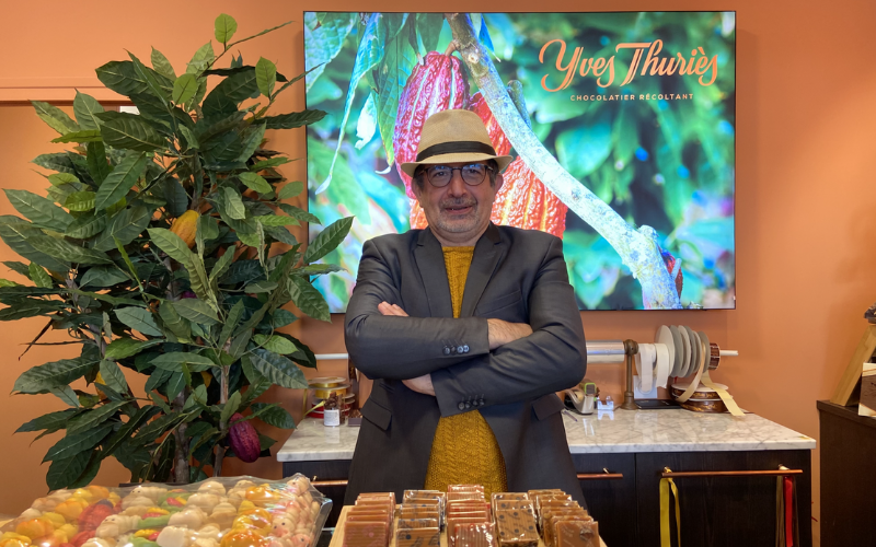 Pascal Beillimaz, franchisé de la boutique Yves Thuriès à Cavaillon