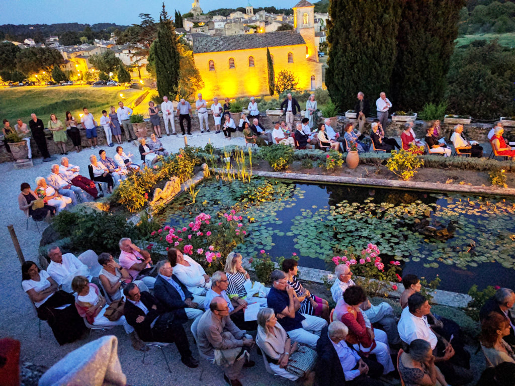 Concert en plein air du festival Le Bonheur Musical au Château de Lourmarin