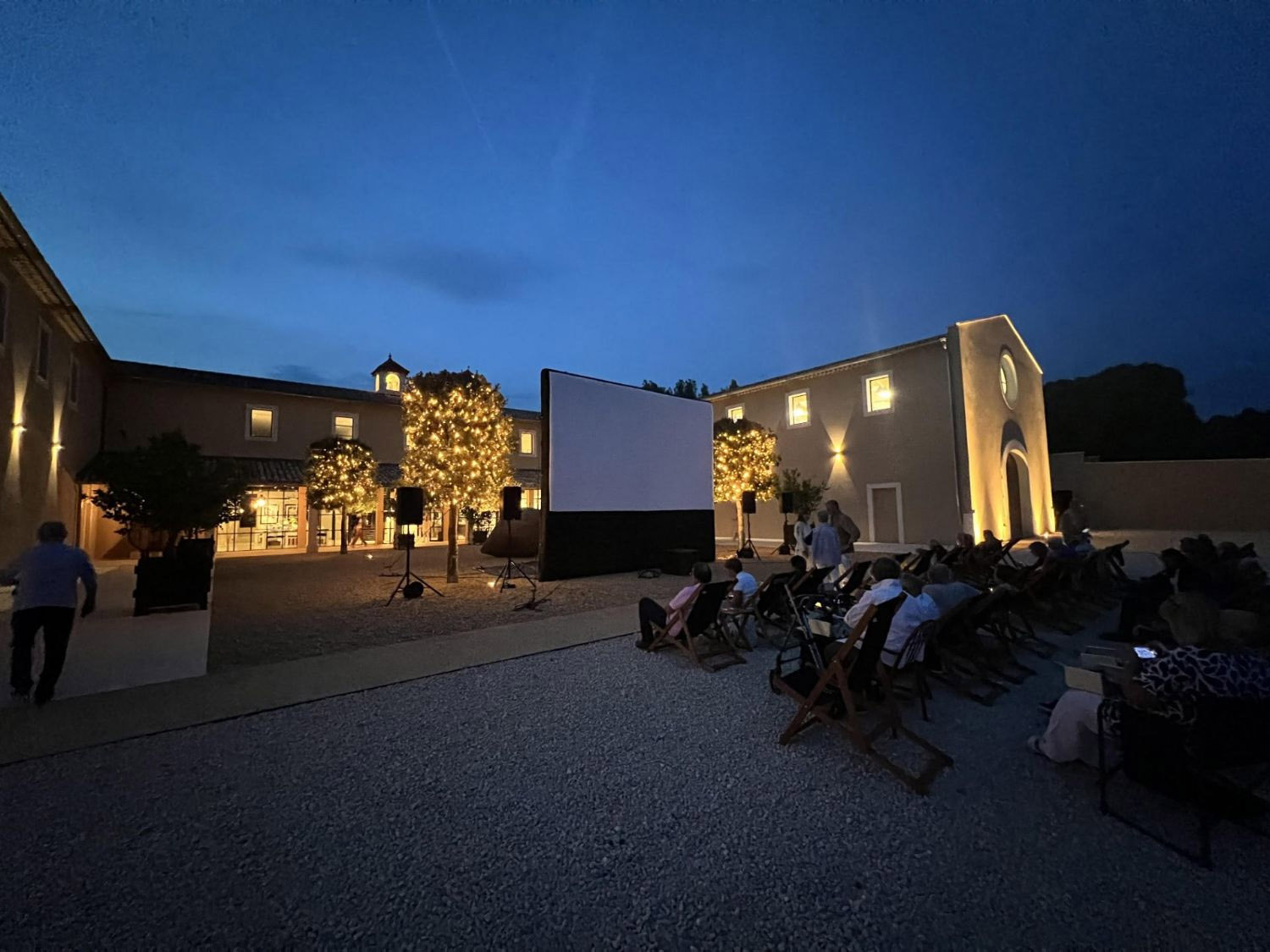 Soirée cinéma en plein air au Mas des Infermières