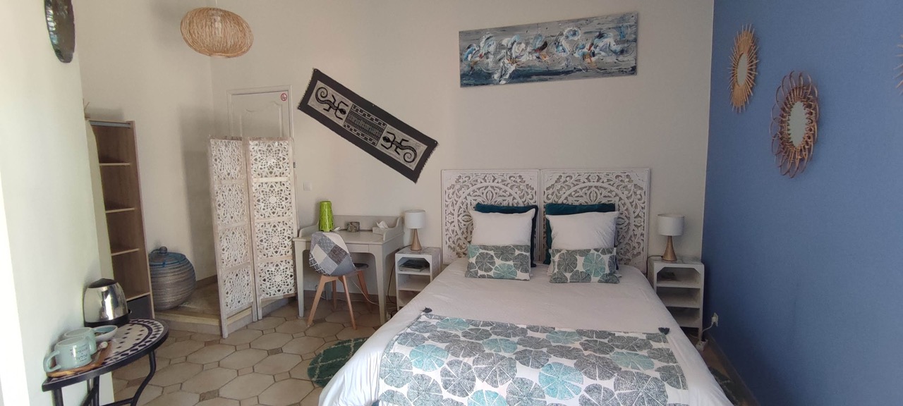 Chambre Sormiou au Mas de la Diligence – Chambre familiale avec 2 espaces nuit
