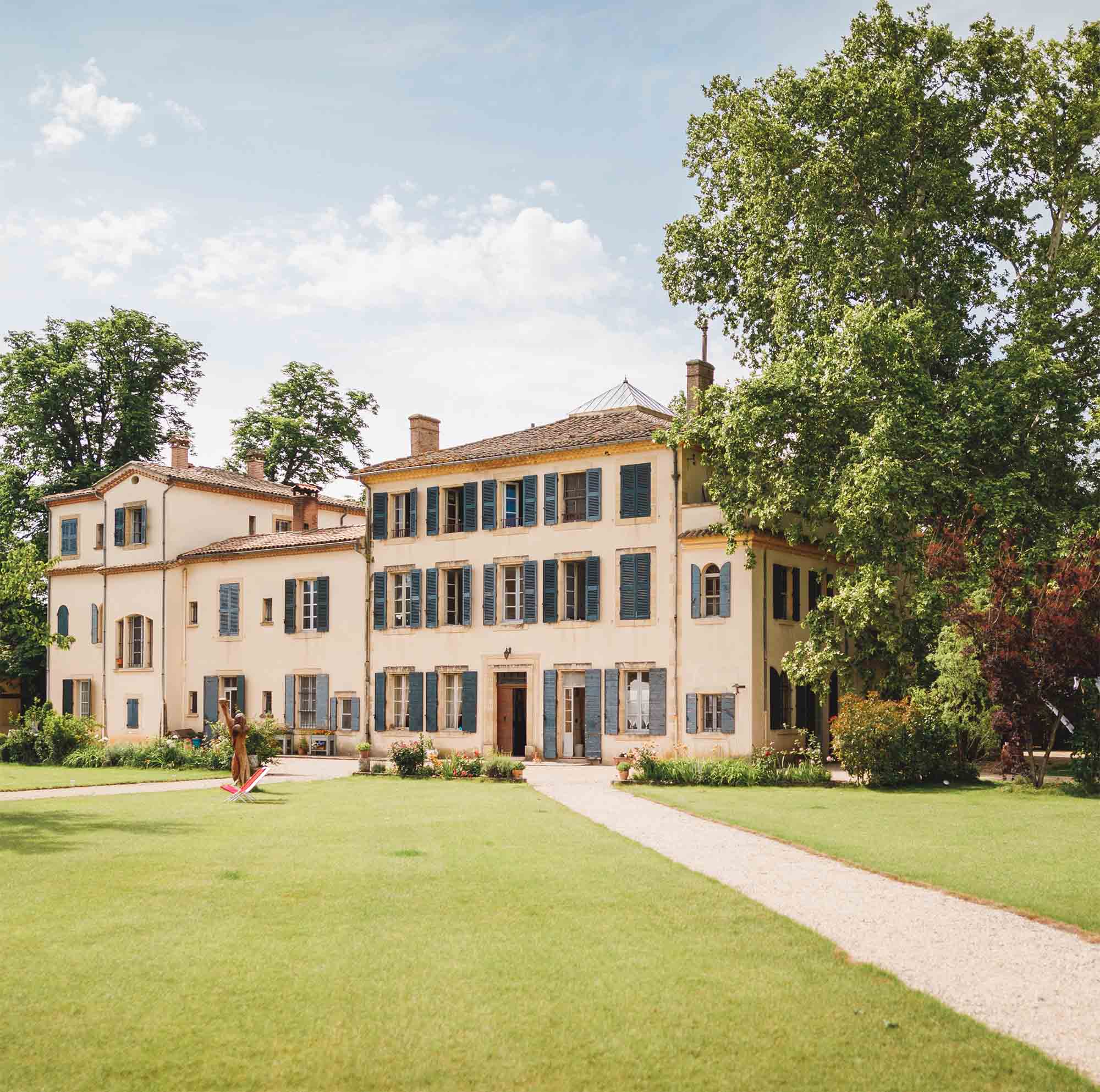 Vignoble du Château de Clapier à Mirabeau dans le Luberon