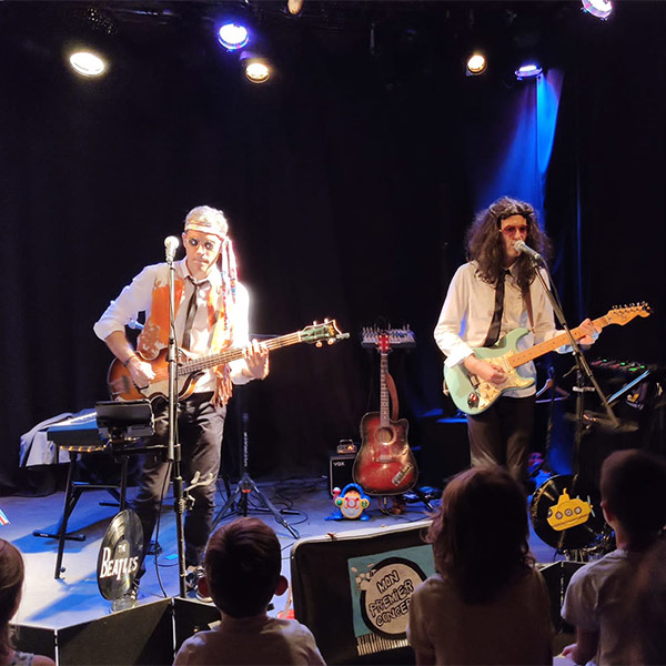 Les Beatles : premier concert rock’n’roll pour enfants au festival Éveil à la MJC de Cavaillon