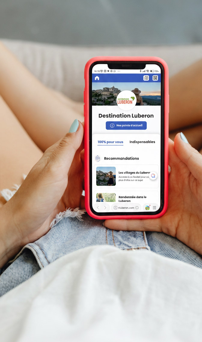 ROADBOOK Destination Luberon : carnet de voyage numérique personnalisé préparé avec nos conseillers en séjour