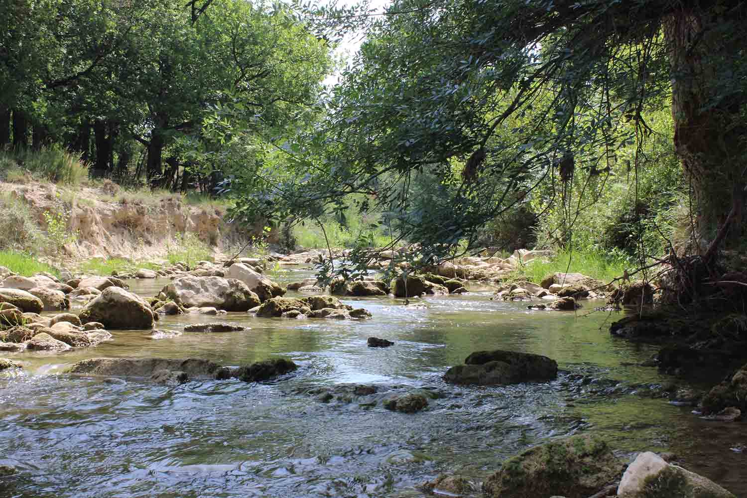 Le Coulon (Calavon), rivière torrentielle du Parc naturel régional du Luberon