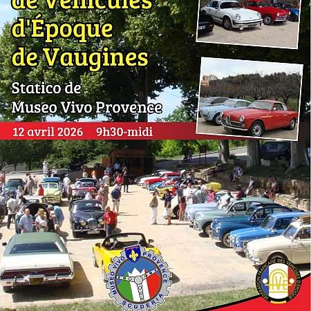 Rassemblement de véhicules d'époque