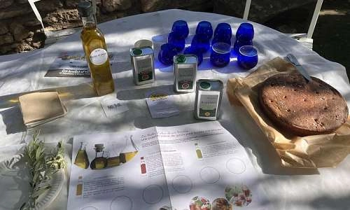 Dégustation d'huile d'Olive