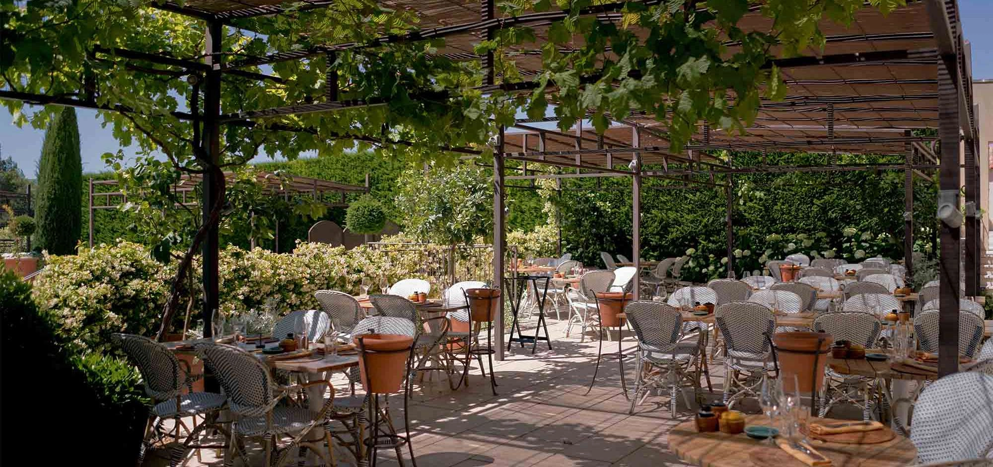 Restaurant Cipressa à Coquillade Provence