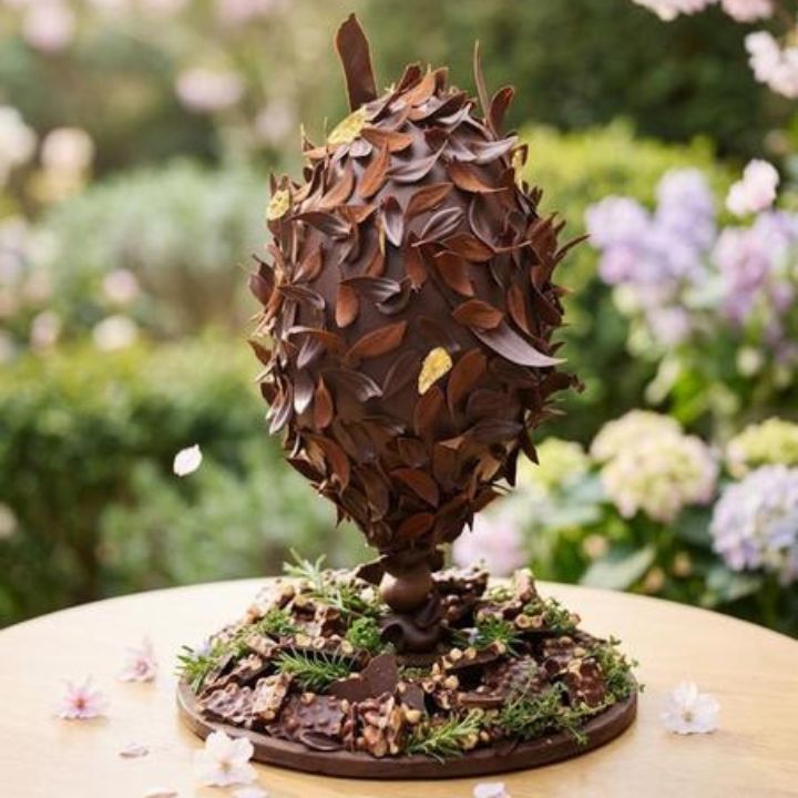 Oeuf de Pâques en chocolat - Domaine de Fontenille à Lauris