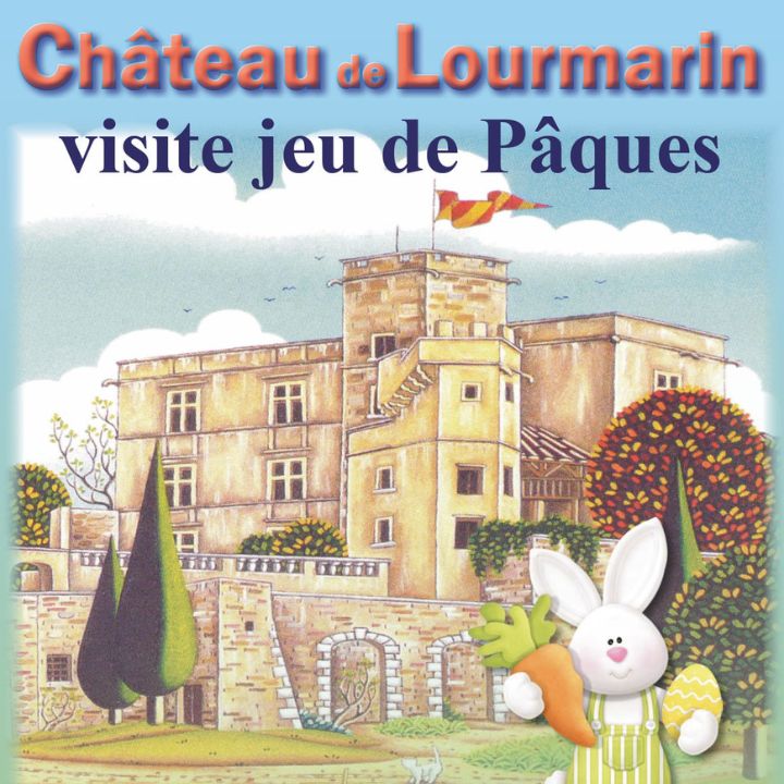 Visite jeu de Pâques au Château de Lourmarin