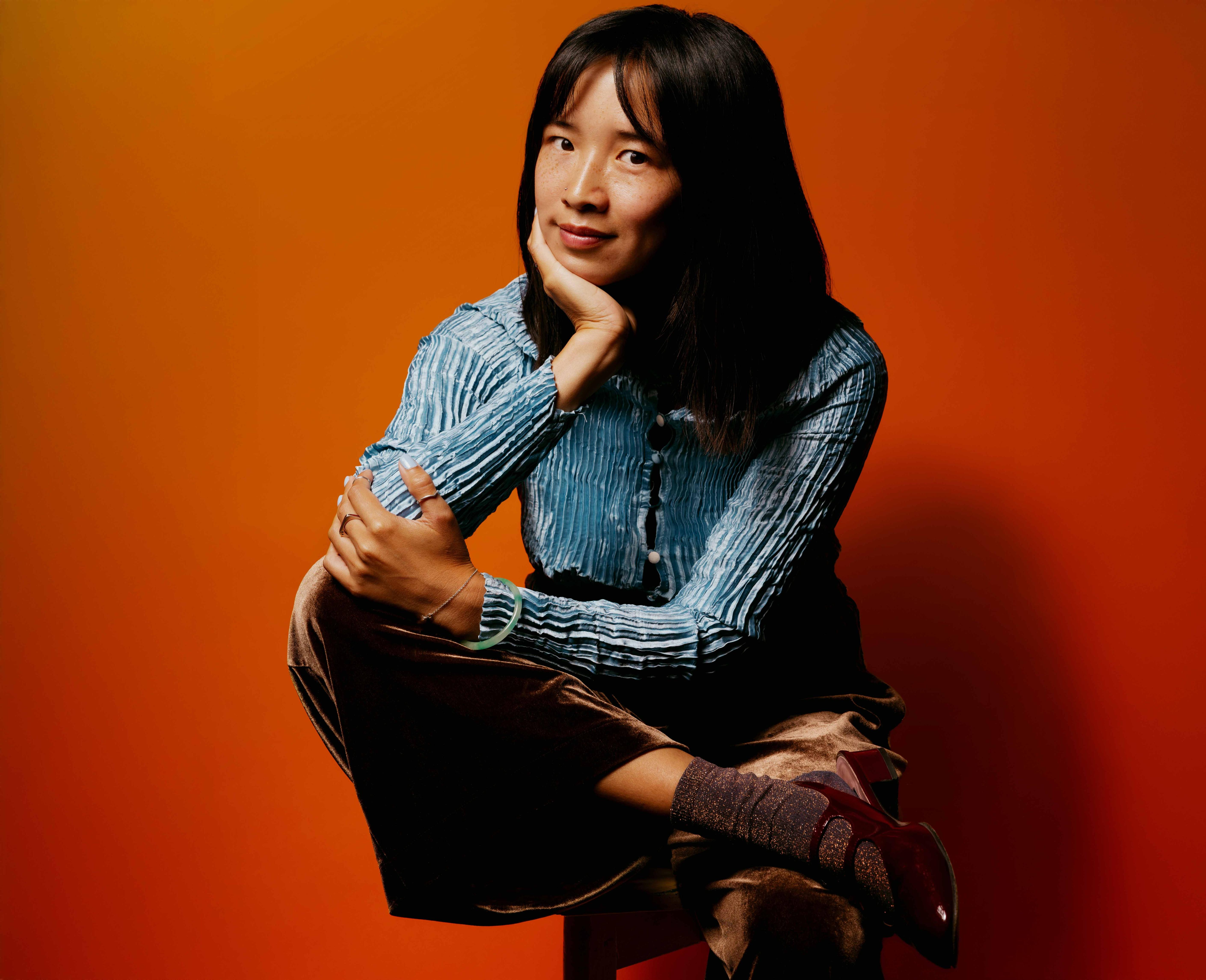 Portrait de l’autrice Émilie Laystary invitée à une rencontre autour de son livre au Festival Confit !