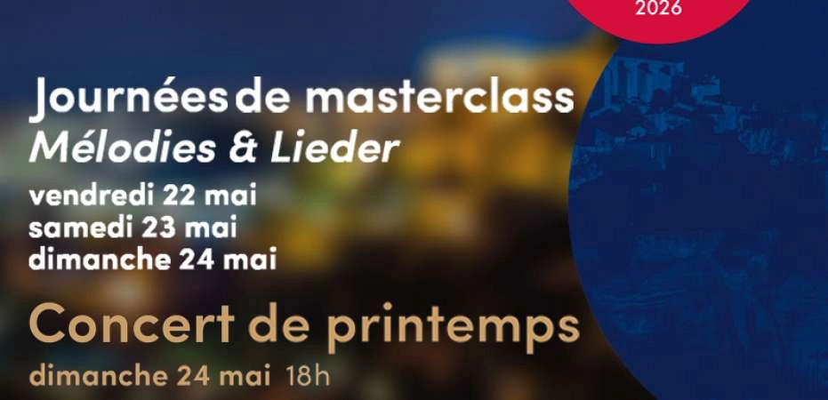 Masterclass & Concert de Printemps - Les Saisons de la Voix