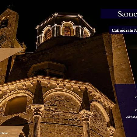 Nuit des Cathédrales à la cathédrale Notre-Dame-et-Saint-Véran de Cavaillon
