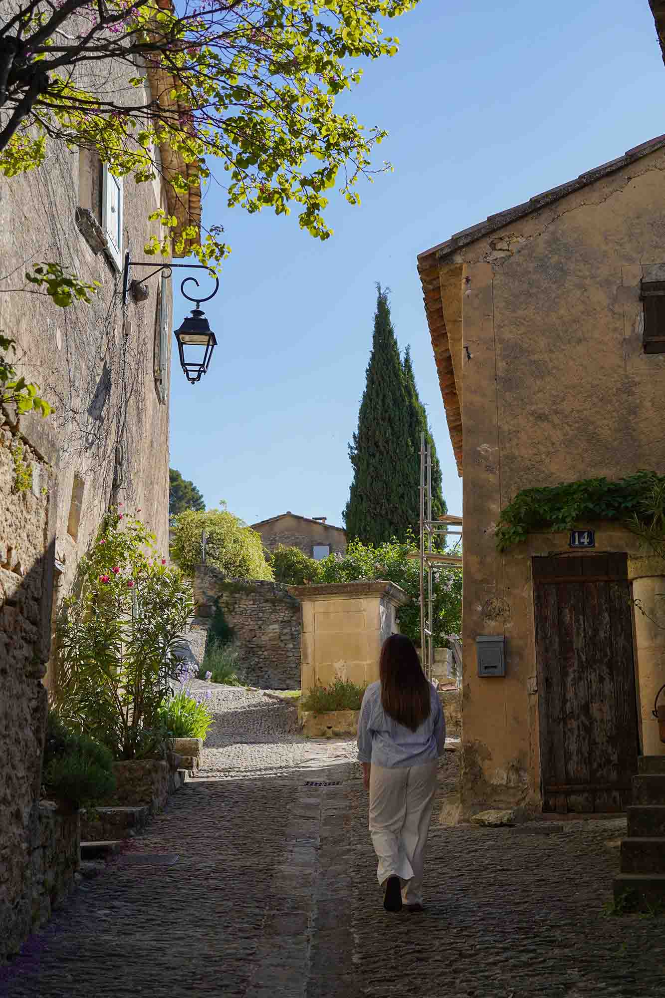 Rue Droite à Bonnieux