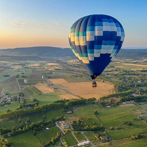 Vol en montgolfière dans le Luberon