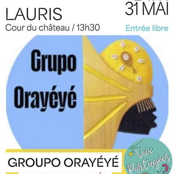 Grupo Orayéyé - Batucada chantée à Lauris