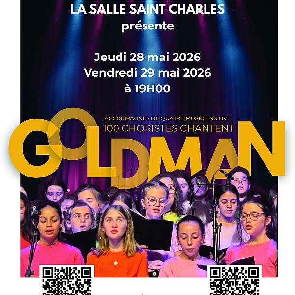 100 choristes chantent Goldman - Concert
