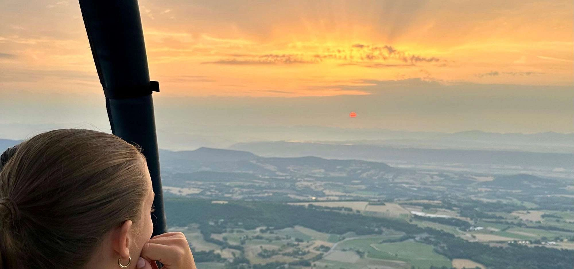 Vol en montgolfière dans le Luberon