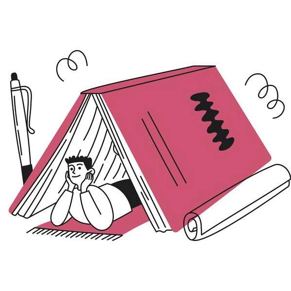 Lecture en cabane à Robion