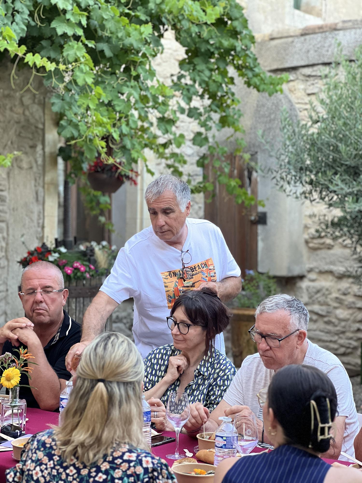 Coteaux viticoles du Domaine de La Bastidonne sur les Monts de Vaucluse