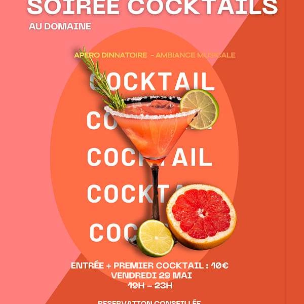 Soirée Cocktails - à la Royère