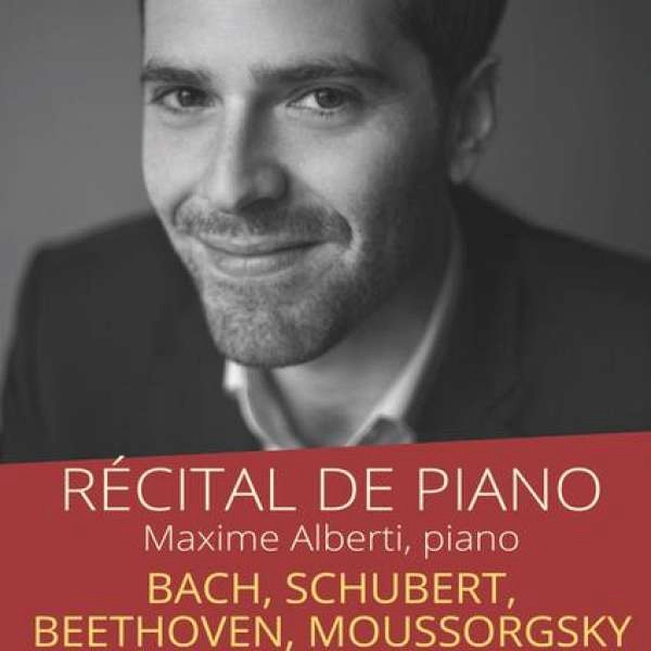 Récital de piano de Maxime Alberti