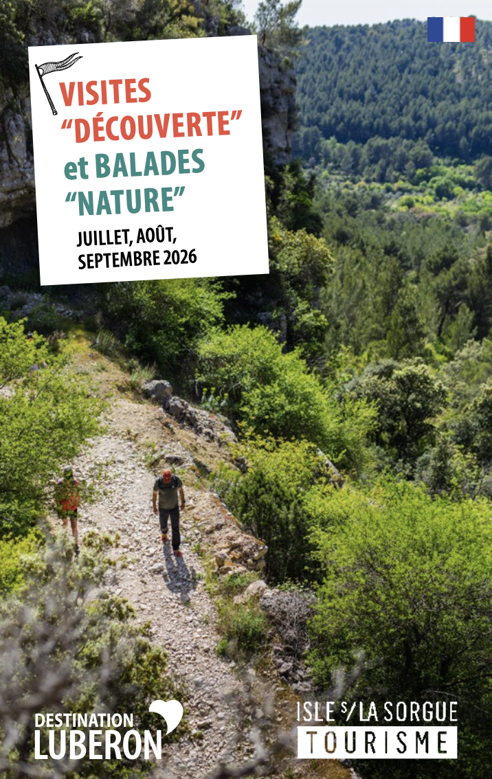 Programme des visites guidées estivales 2026 dans le Luberon