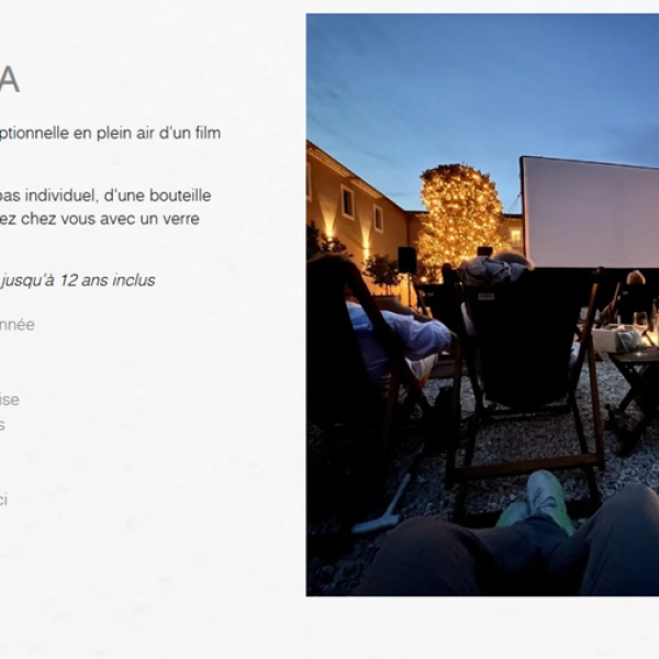 Soirées cinéma