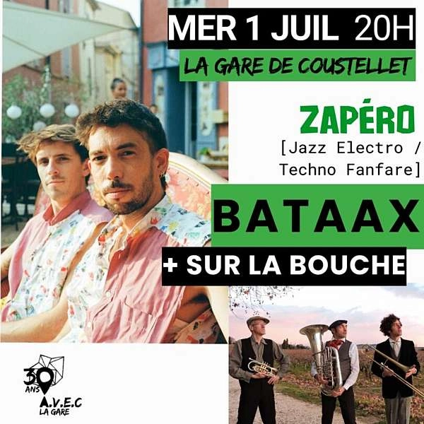 Zapéro Concert Bataax + Sur la Bouche