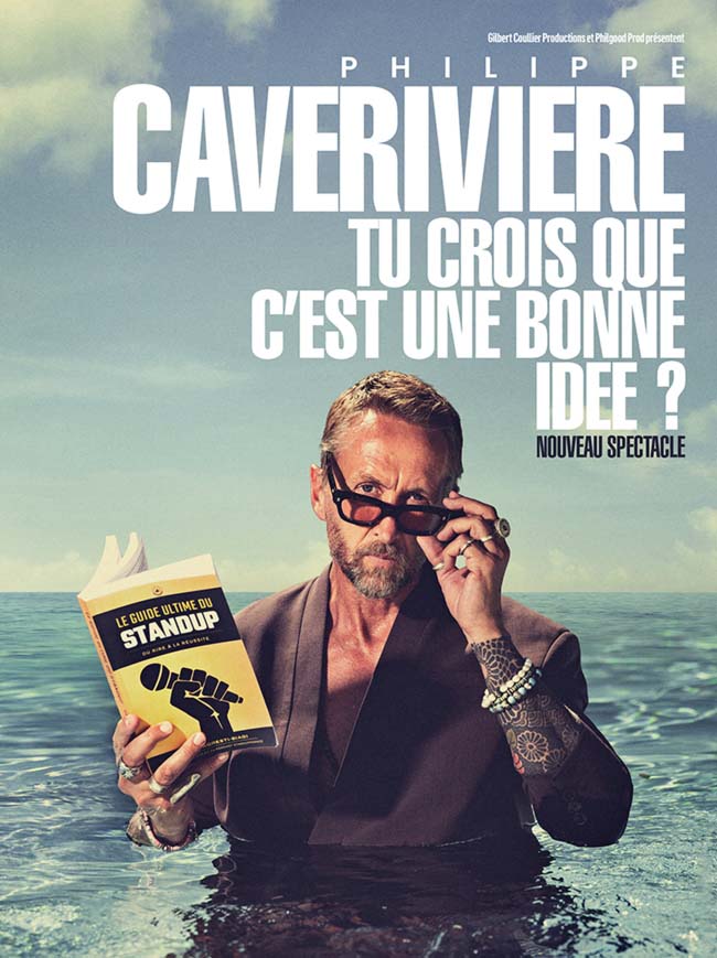 Philippe Caverivière sur scène