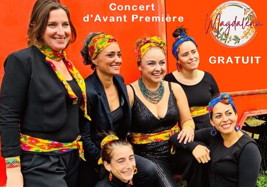 Before du Festival de Robion avec Magdalena Affiche du Before du Festival de Robion avec Magdalena au Théâtre de Verdure