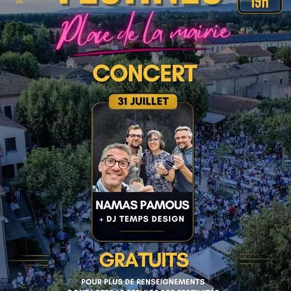 Namas Pamous + soirée DJ Temps Design - Festines