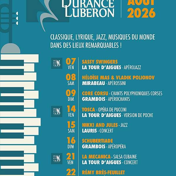 Festival Durance Luberon 2026