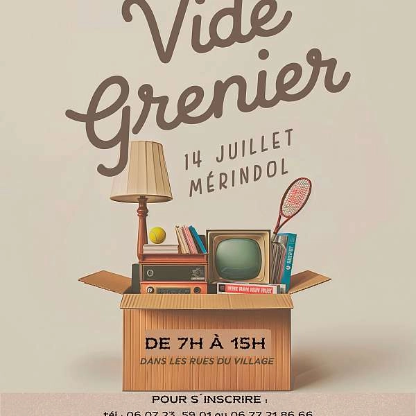 Vide-grenier de Mérindol Culture