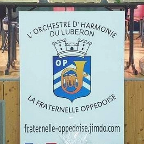 La Fraternelle Oppédoise à la commémoration des combats de Coustellet
