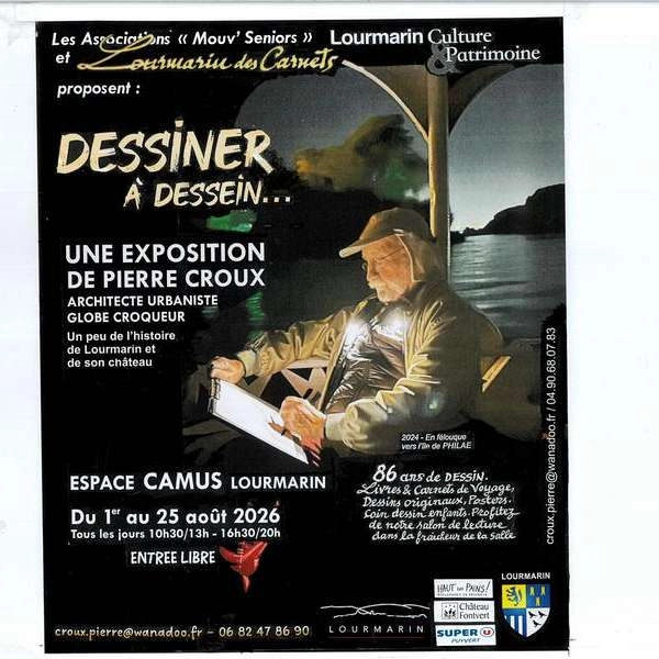Exposition « Dessiner à dessein » à Lourmarin