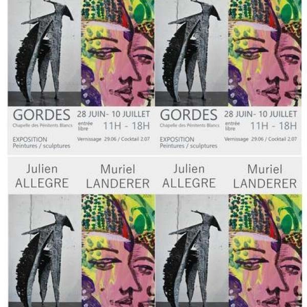 Exposition Julien Allègre et Muriel Landerer à Gordes