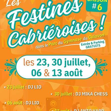 Les Festines Cabriéroises !