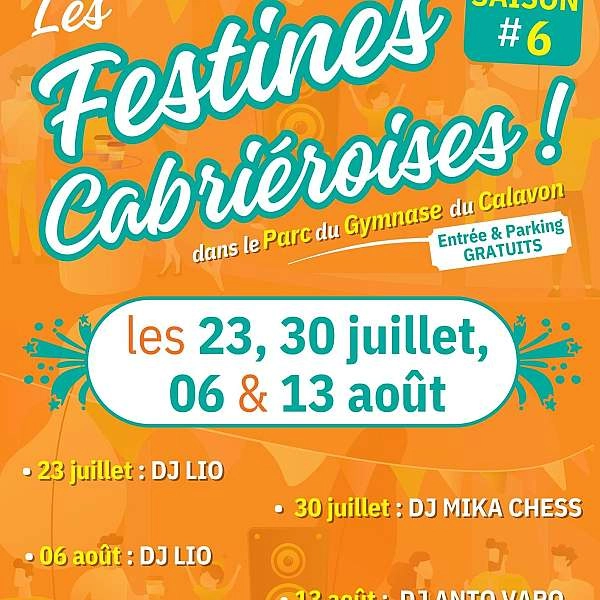 Les Festines Cabriéroises !