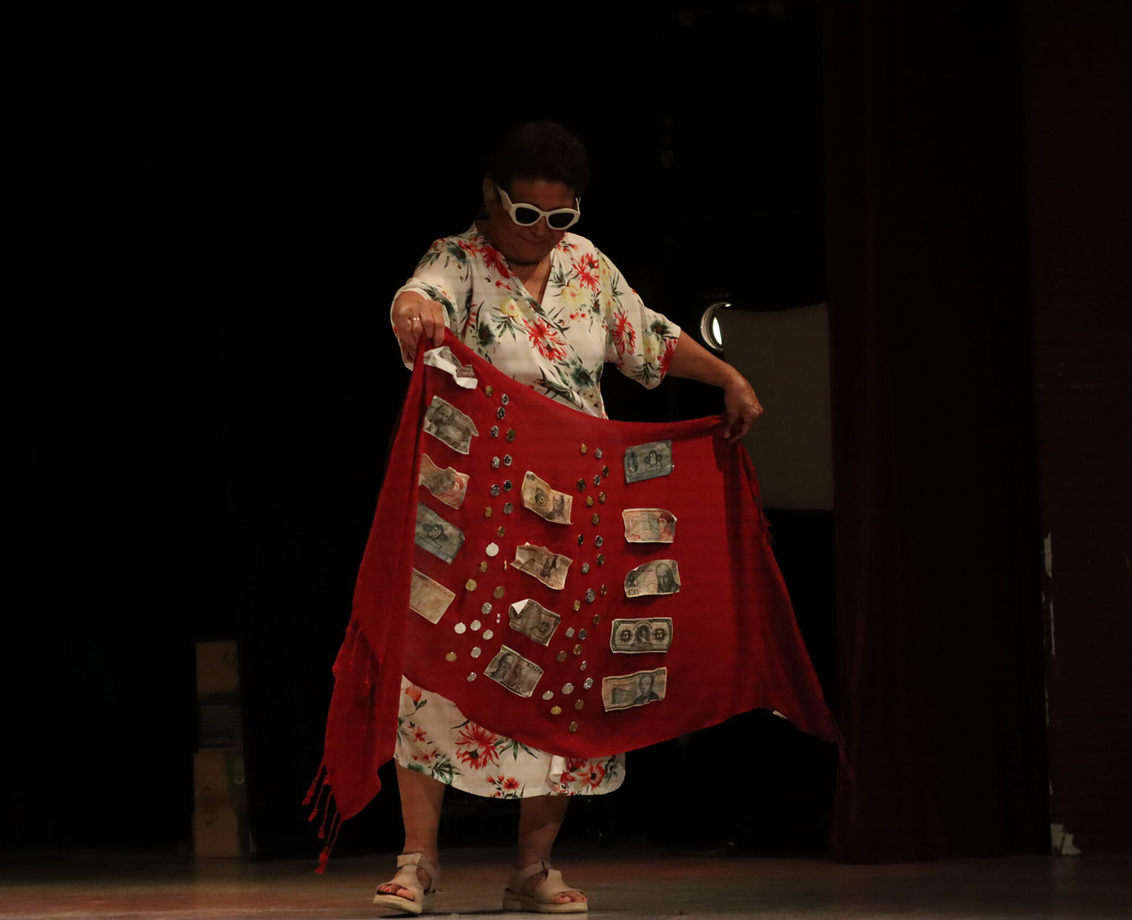 Affiche du spectacle Mi madre y el dinero présenté à Cavaillon
