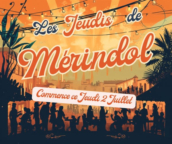 Les jeudis de l’été au village Affiche des soirées d’été au village tous les jeudis de juillet et août