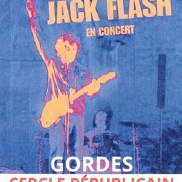 Jumping Jack Flash en concert à Gordes