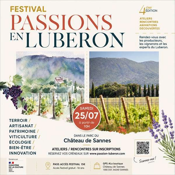 Festival Passions en Luberon au Château de Sannes