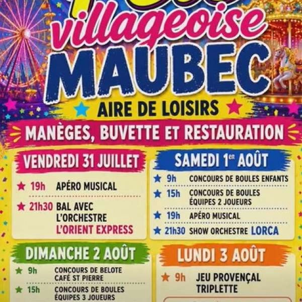 Fête votive de Maubec