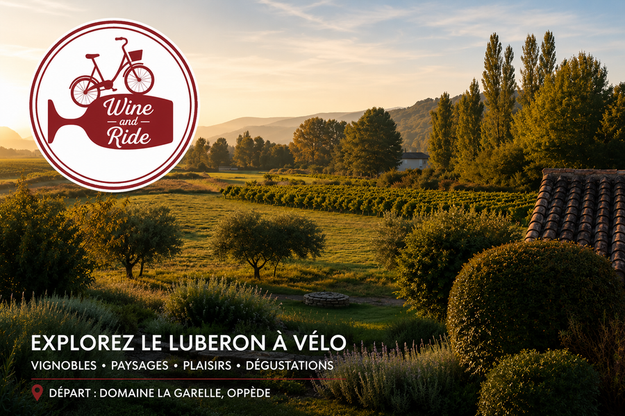 Balade à vélo électrique avec Wine and Ride Luberon au cœur des paysages viticoles