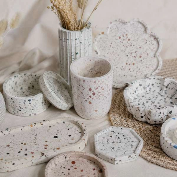 Atelier jesmonite à Cavaillon : créez votre objet déco