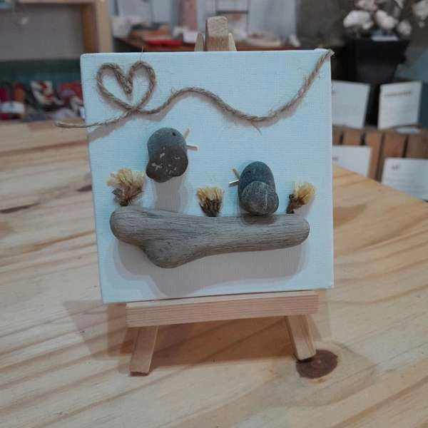 Créer son tableau en galets - Atelier