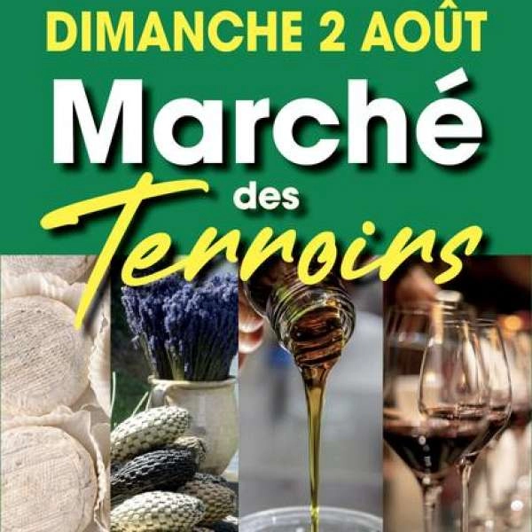 Marché des terroirs à Gordes