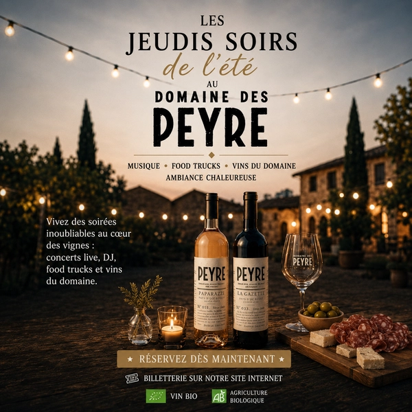 Pop'n Wine - au Domaine des Peyre
