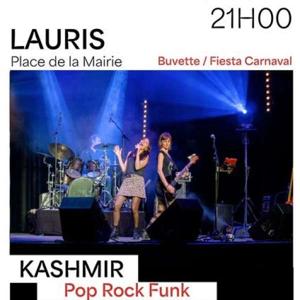Kashmir en concert - Pop Rock Funk